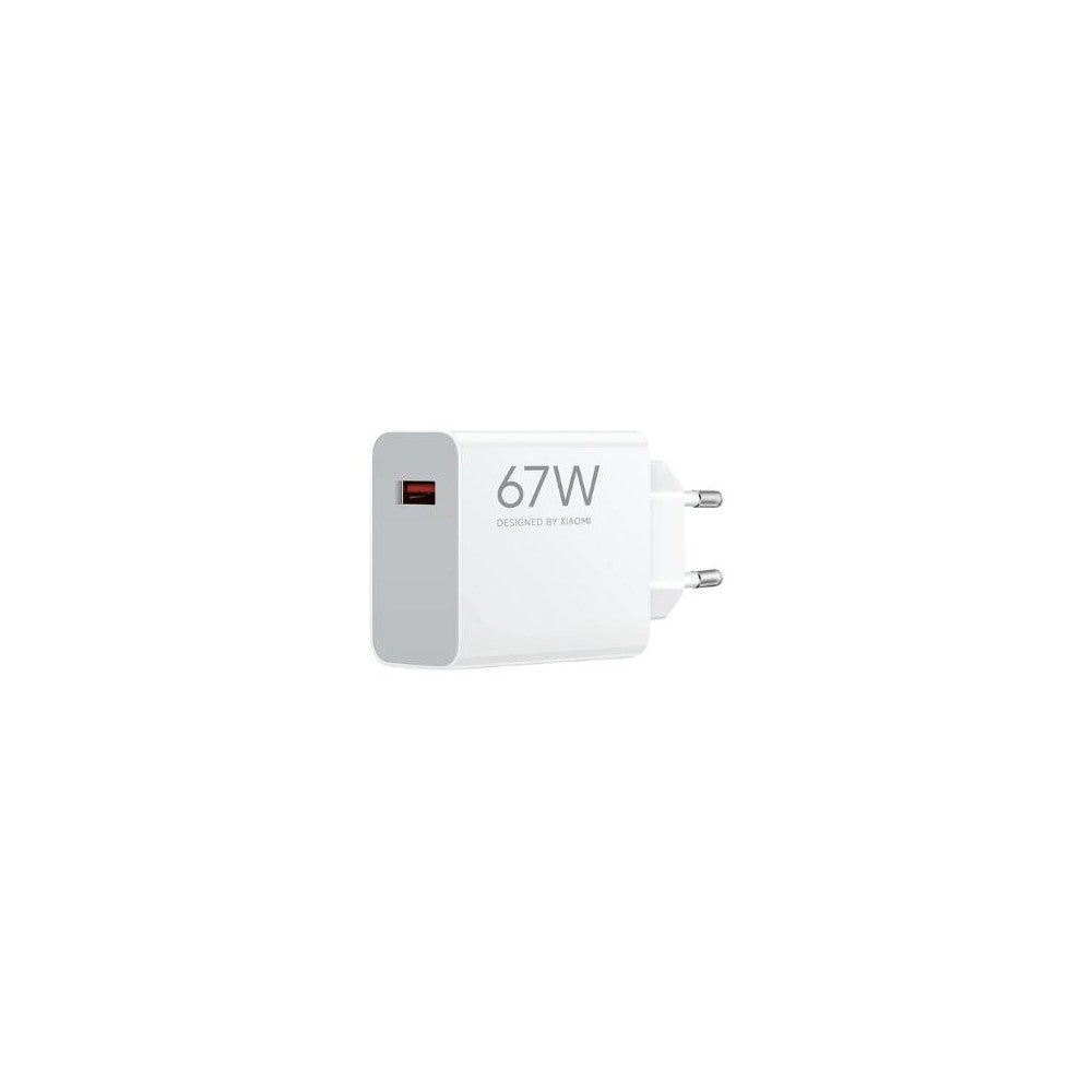 CARICABATTERIA DA RETE 67W XIAOMI USB-A BHR07SKEU WHITE