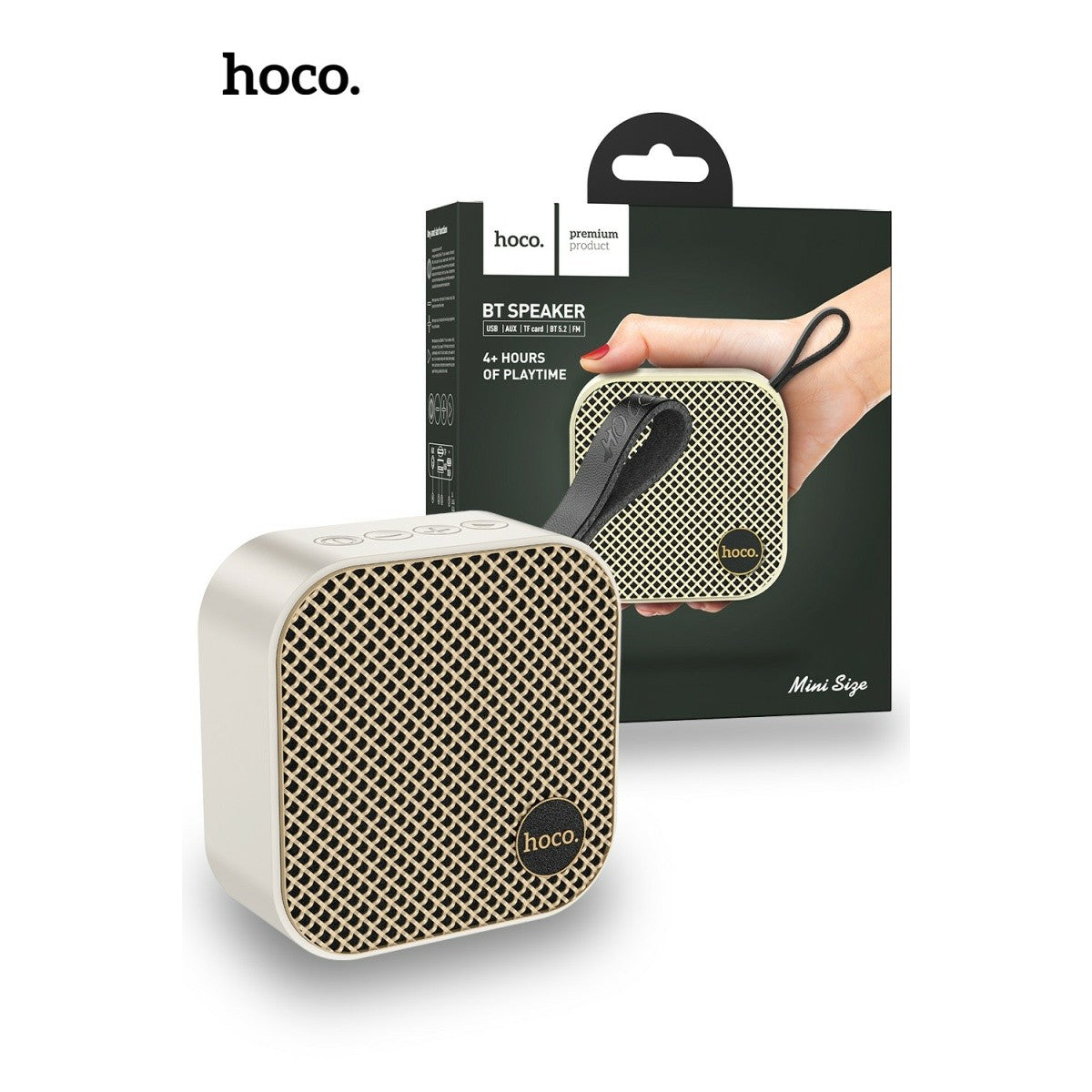 CASSA WIRELESS PORTATILE HOCO 5W HC22 BIANCO