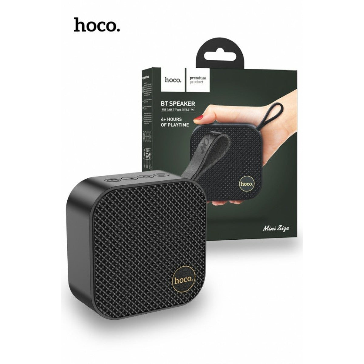 CASSA WIRELESS PORTATILE HOCO 5W HC22 NERO