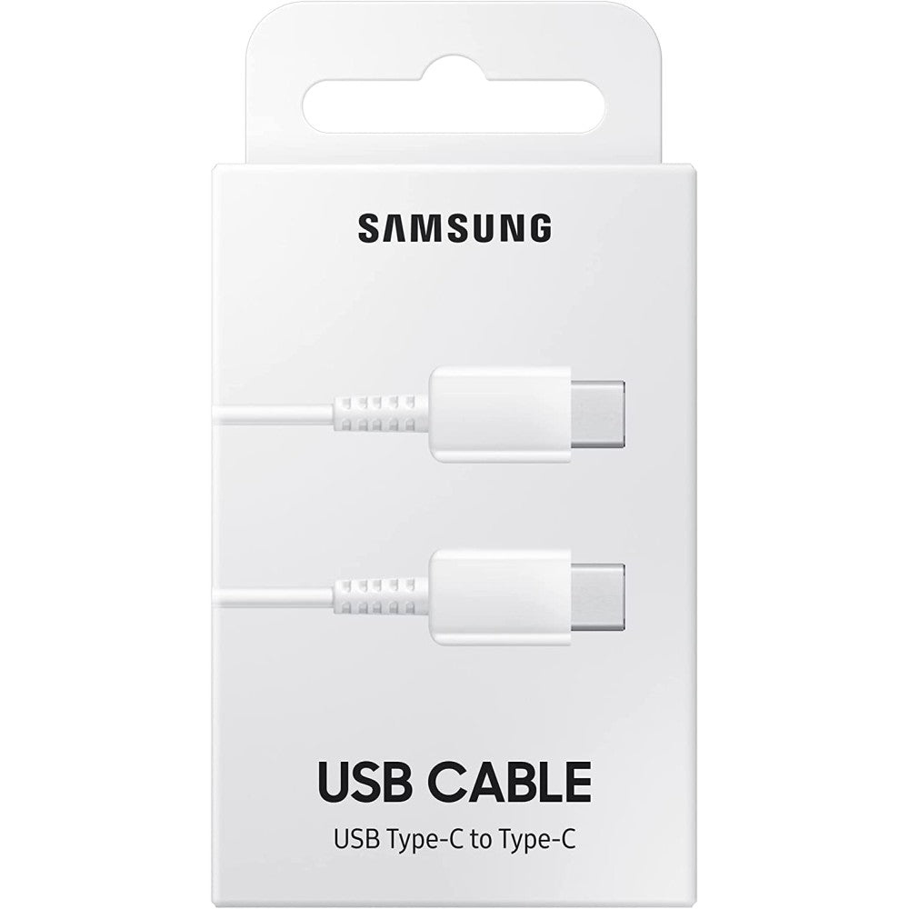 CAVO DI RICARICA SAMSUNG USB-C A USB-C 1M EP-DA705BW BIANCO