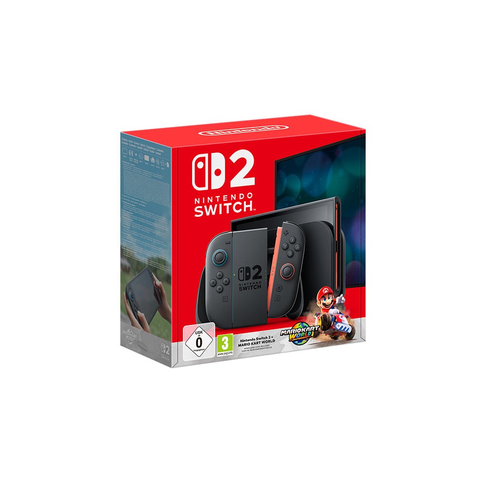 CONSOLE NINTENDO SWITCH 2 + MARIO KART WORLD
