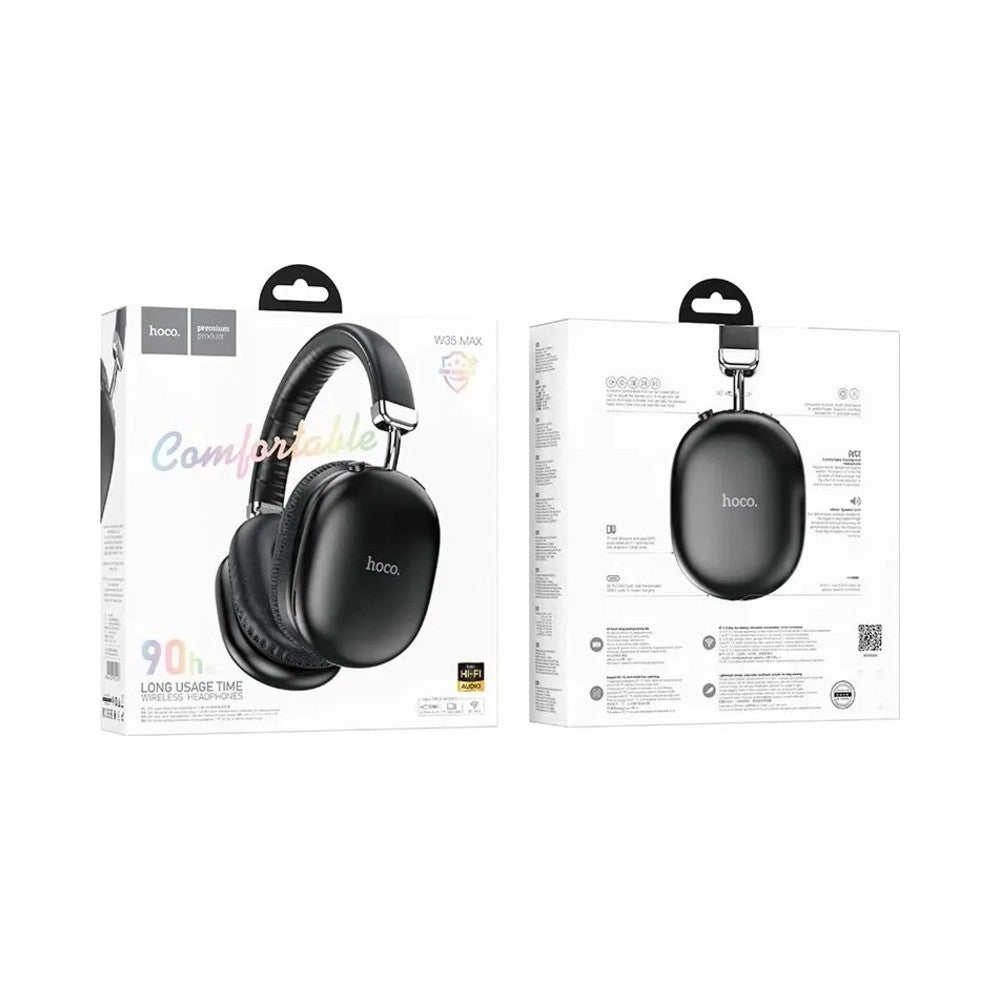 CUFFIE BLUETOOTH HOCO W35 MAX BLACK