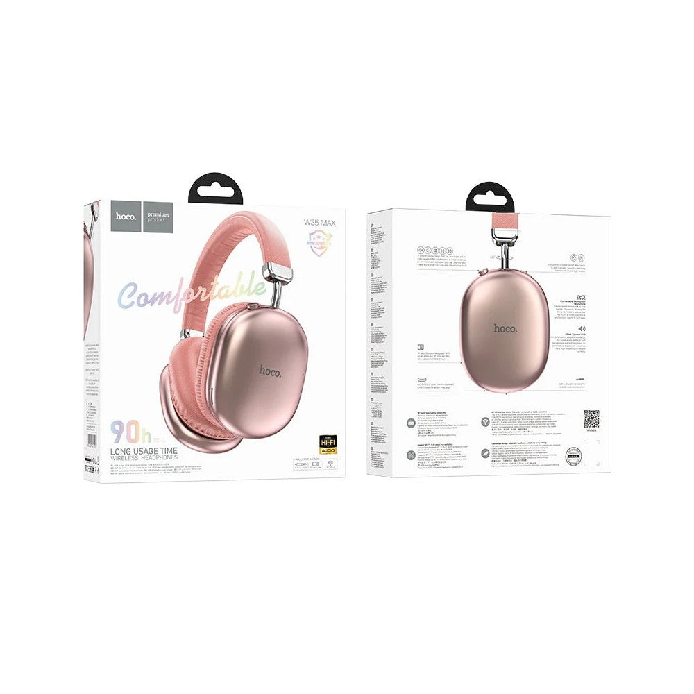 CUFFIE BLUETOOTH HOCO W35 MAX PINK