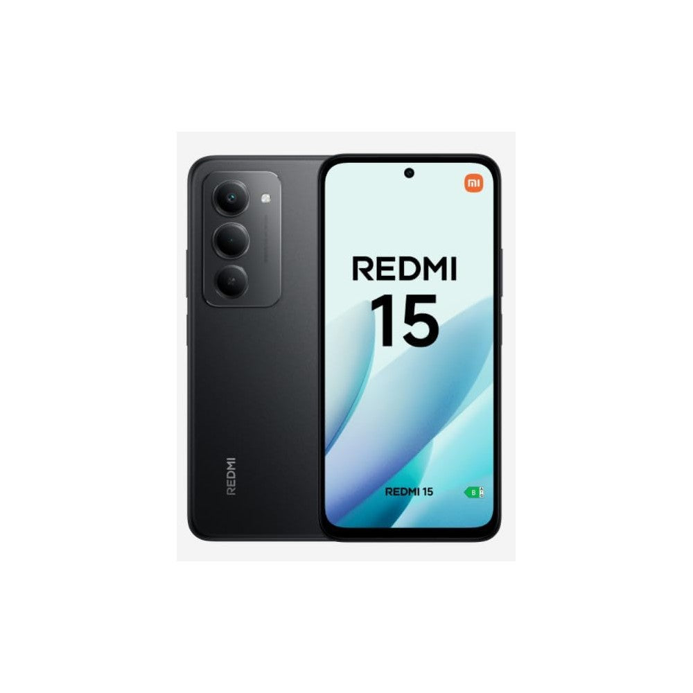 SMARTPHONE XIAOMI REDMI 15 8+256GB DS MIDNIGHT BLACK