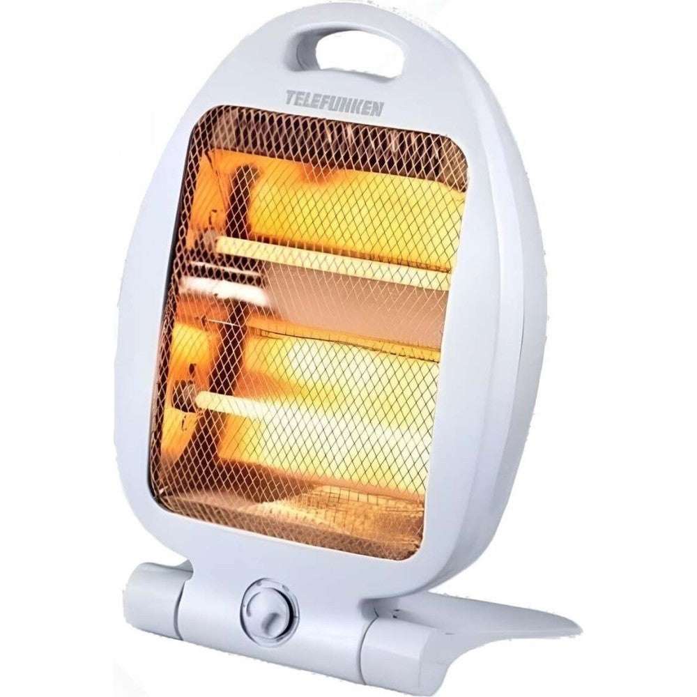 STUFA AL QUARZO CALDOBAGNO TELEFUNKEN M08228 400/800W BIANCA