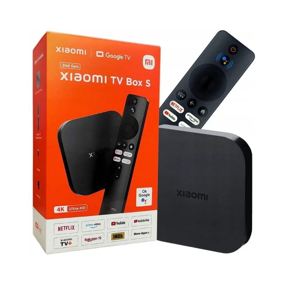 TV BOX ANDROID XIAOMI BOX S 4K ULTRA HD 3GEN PFJ4191EU